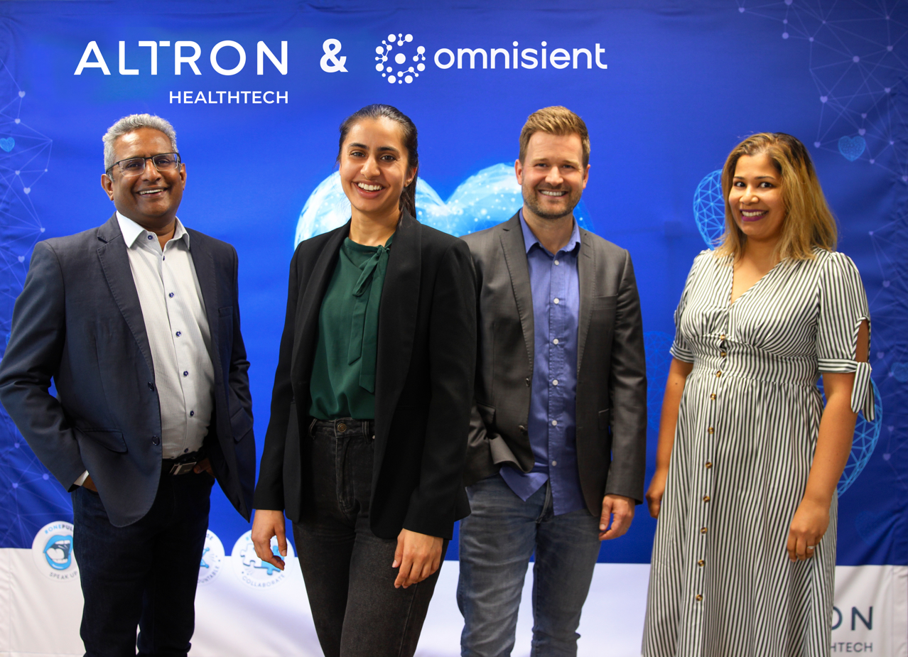 Members of Altron HealthTech and Omnisient teams